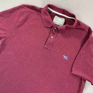 Rodd & Gunn Gunn Polo Shirt Mens XL Red Garnet Sports Fit Cotton‎ Casual Knit
